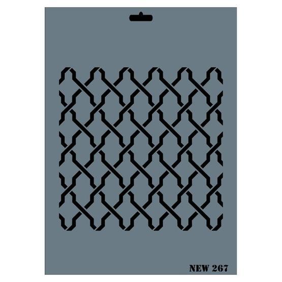 Rich N-267 Yeni Seri XL 35x25 cm Stencil