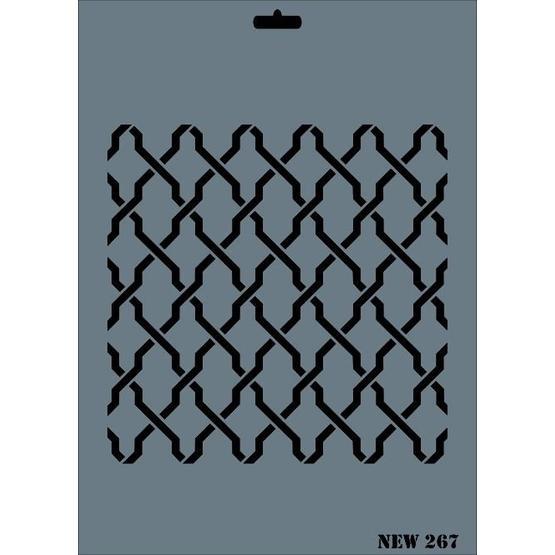 Rich N-267 Yeni Seri XL 35x25 cm Stencil