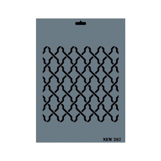 Rich N-267 Yeni Seri XL 35x25 cm Stencil
