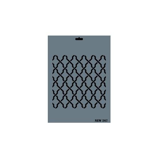 Rich N-267 Yeni Seri XL 35x25 cm Stencil