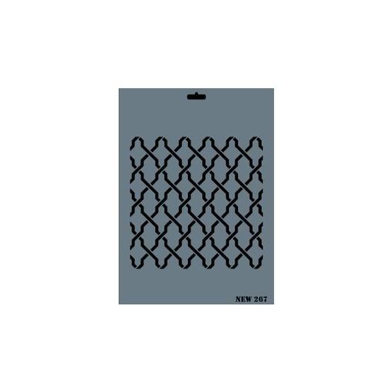 Rich N-267 Yeni Seri XL 35x25 cm Stencil