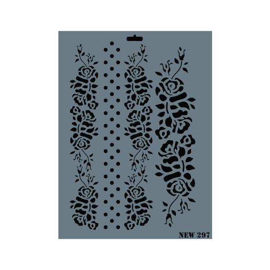 Rich N-297 Yeni Seri XL 35x25 cm Stencil Yardımcı Malzeme Fiyatı