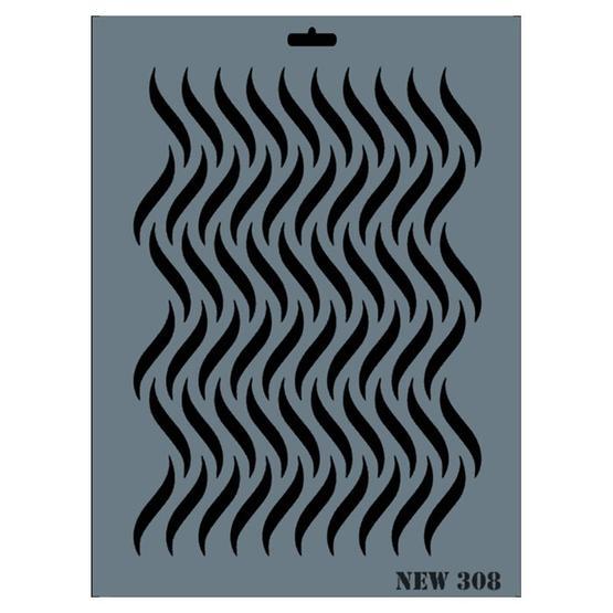 Rich N-308 Yeni Seri XL 35x25 cm Stencil