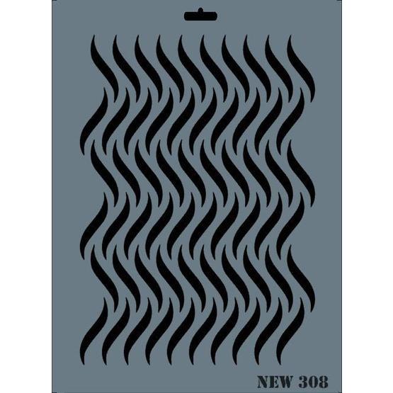 Rich N-308 Yeni Seri XL 35x25 cm Stencil