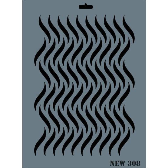 Rich N-308 Yeni Seri XL 35x25 cm Stencil