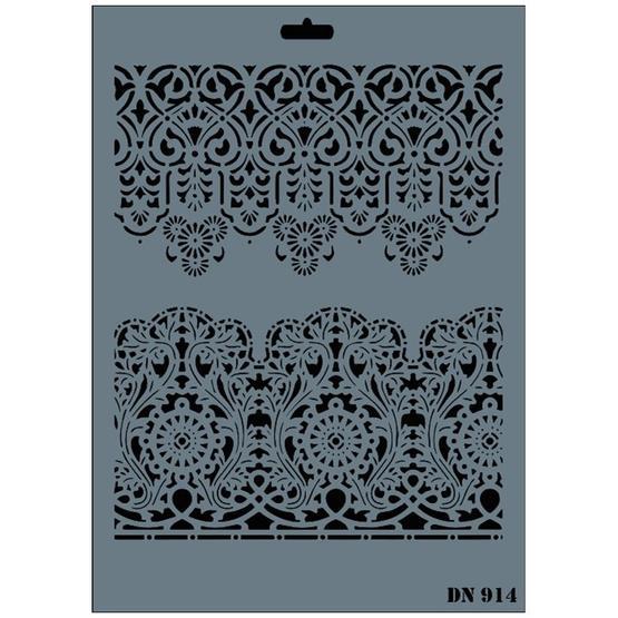 Rich N-914 Yeni Seri XL 35x25 cm Stencil