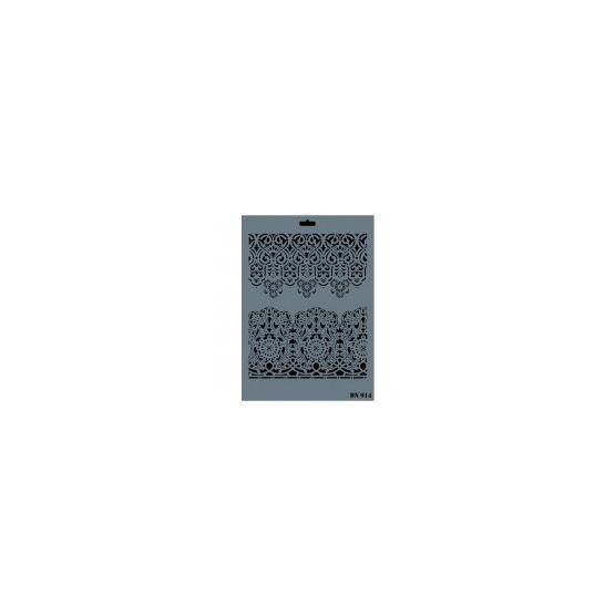 Rich N-914 Yeni Seri XL 35x25 cm Stencil