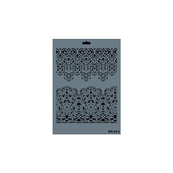 Rich N-914 Yeni Seri XL 35x25 cm Stencil