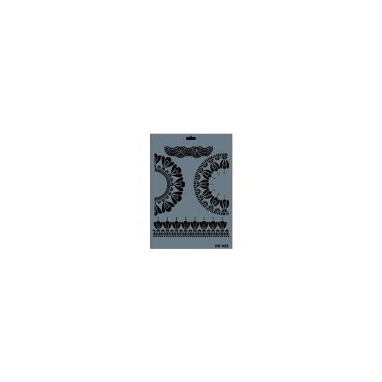 Rich N-922 Yeni Seri XL 35x25 cm Stencil