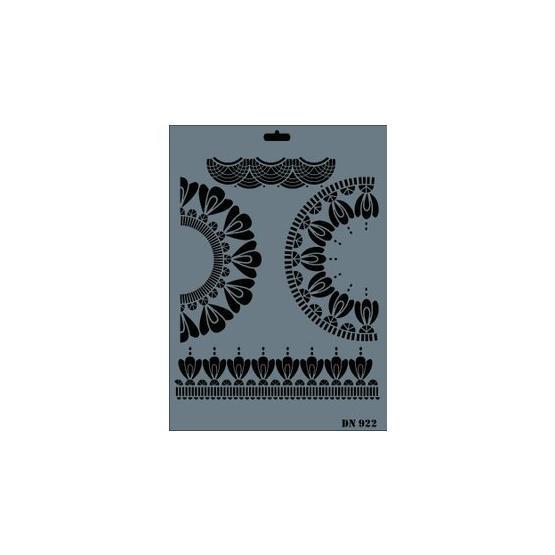 Rich N-922 Yeni Seri XL 35x25 cm Stencil