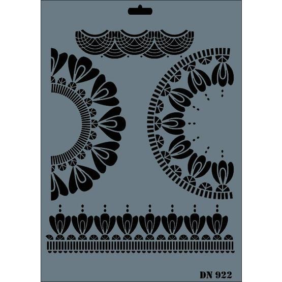Rich N-922 Yeni Seri XL 35x25 cm Stencil