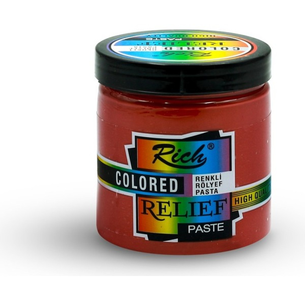 Rich Renkli Rölyef Pasta 250CC Kiremit 10164 Yardımcı Malzeme Fiyatı