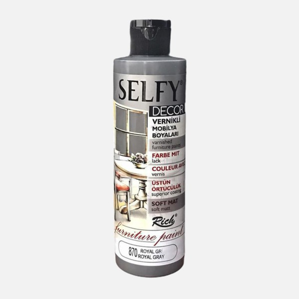 Rich Selfy Decor Royal Gri 240 cc Oto Boyaları Fiyatı