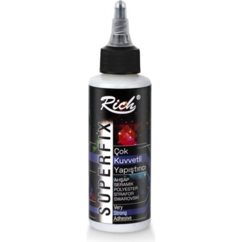 Rich Süperfix 120CC Kuvvetli Yapıştırıcı / 17635 - Renkli Oto Boyaları Fiyatı