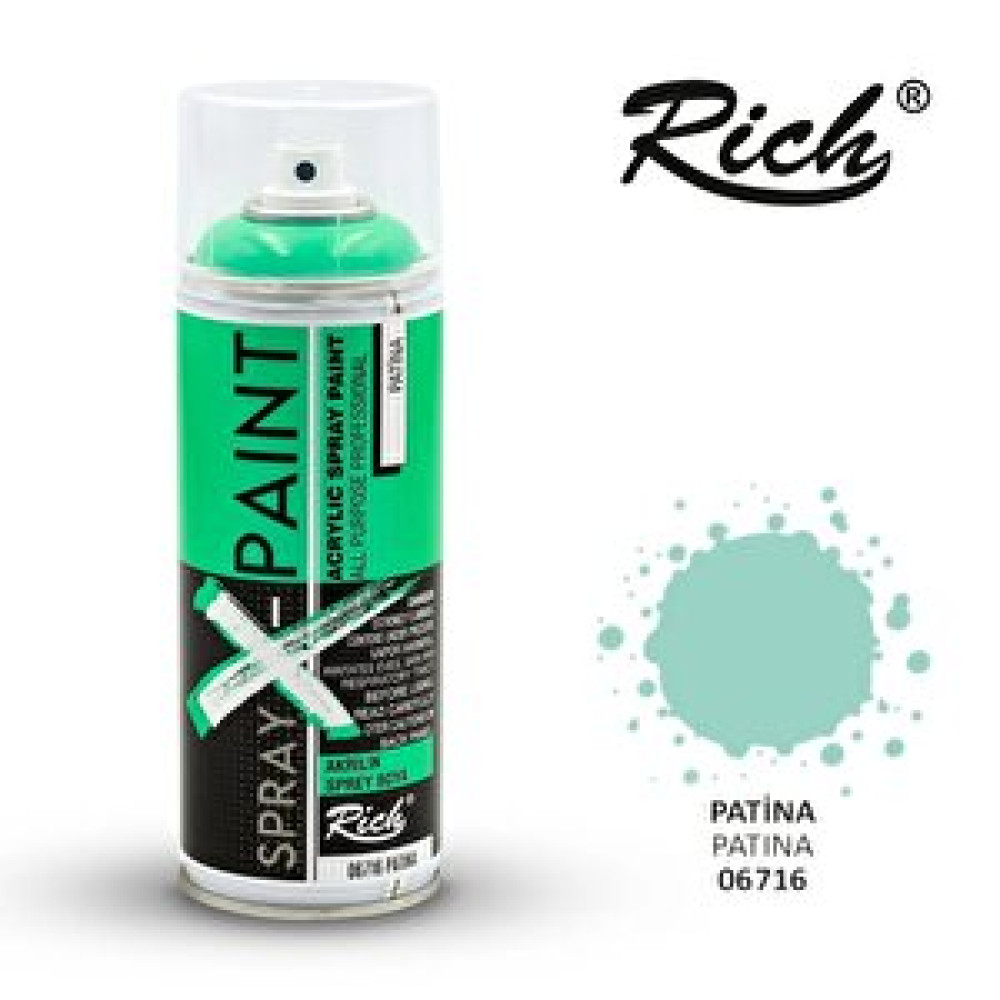 Rich X Paint Akrilik Sprey Boya 400 Ml. 6716 Akrilik Boya Fiyatı