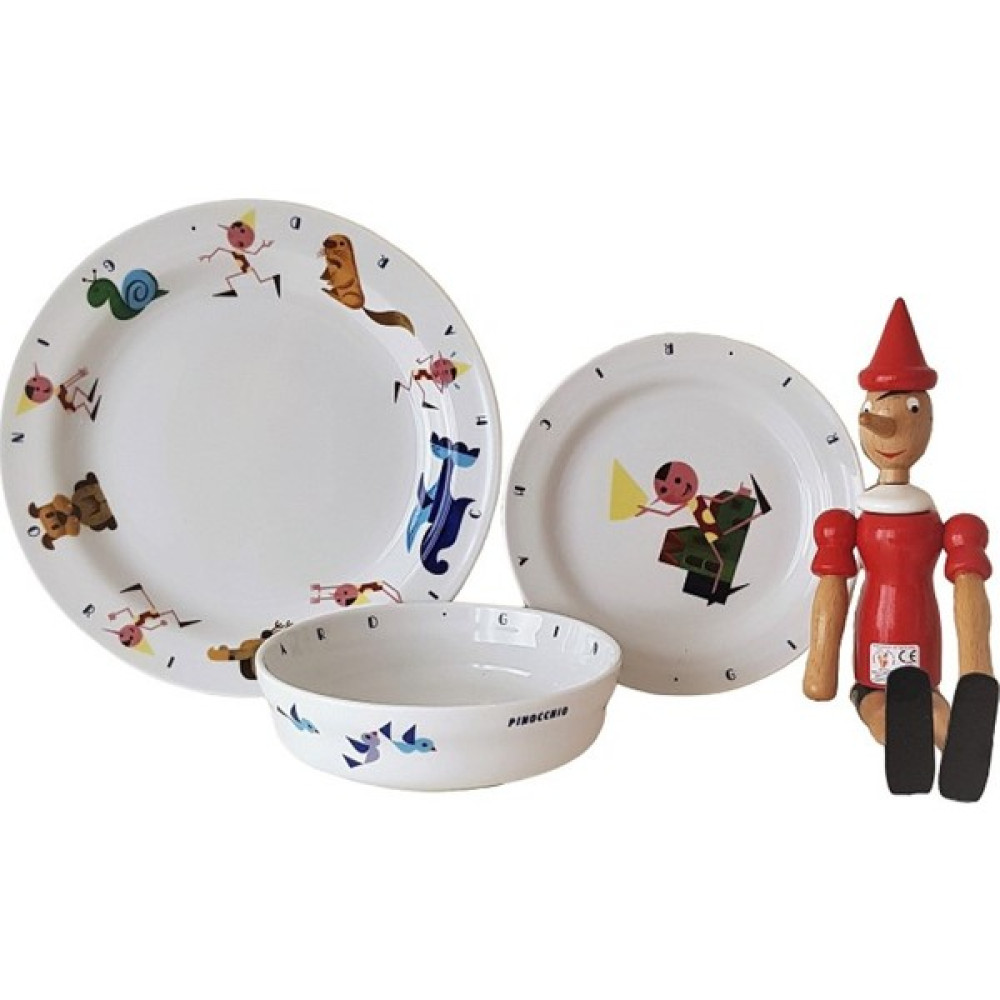 Richard Ginori 1735 Pinocchio Çocuk 3'lü Kahvaltı Seti Kahvaltı Takımı Fiyatı