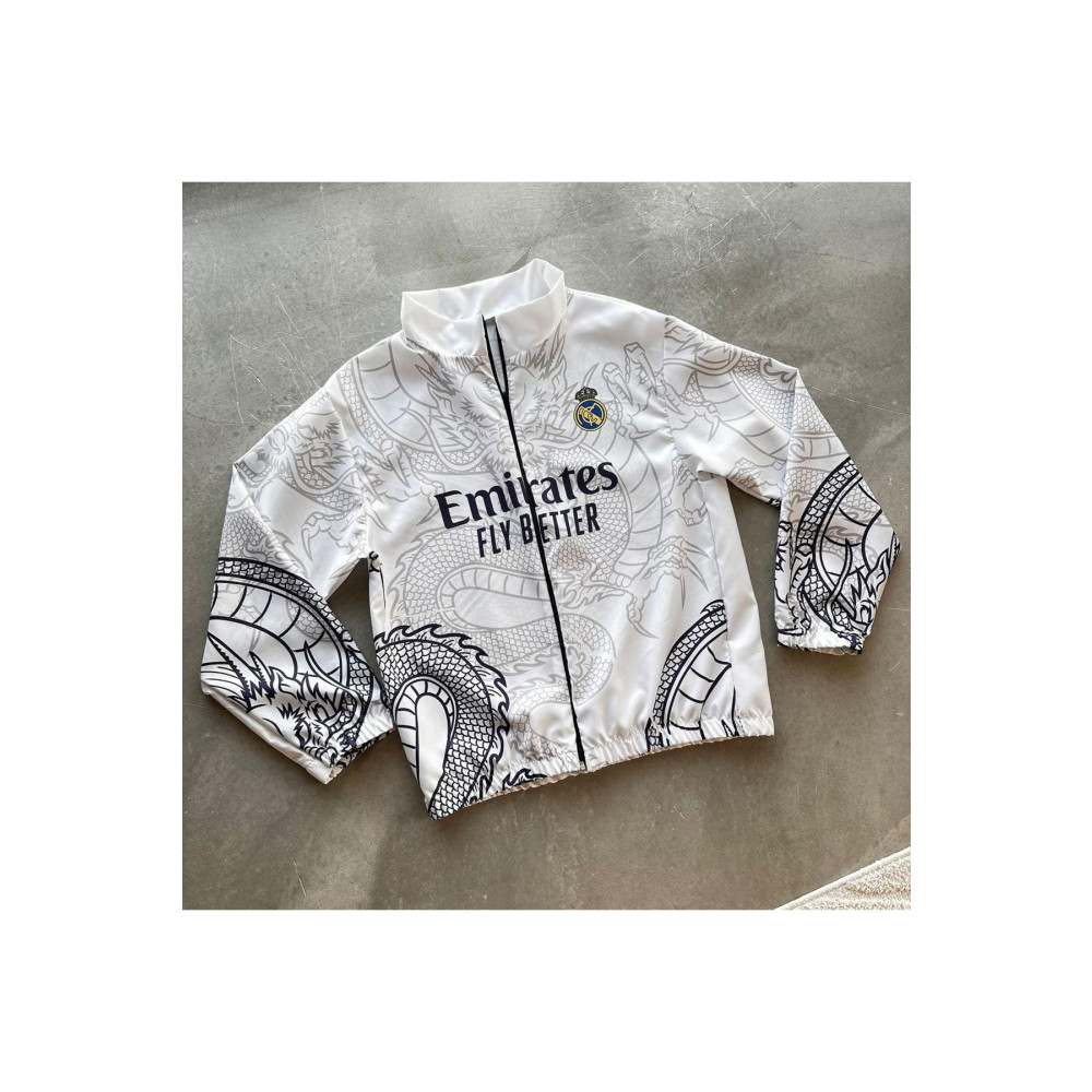 Richarlison Unisex Beyaz Emirates Fly Better Baskılı Fermuarlı Yağmurluk & Rüzgarlık L Beden Kadın Yağmurluk Fiyatı
