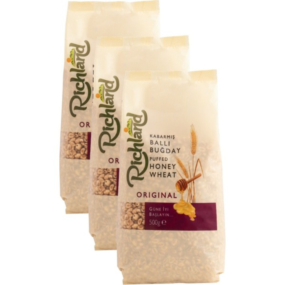 Richland Kabarmış Ballı Buğday 3 x 500 gr - 1,5 kg Oto Boyaları Fiyatı