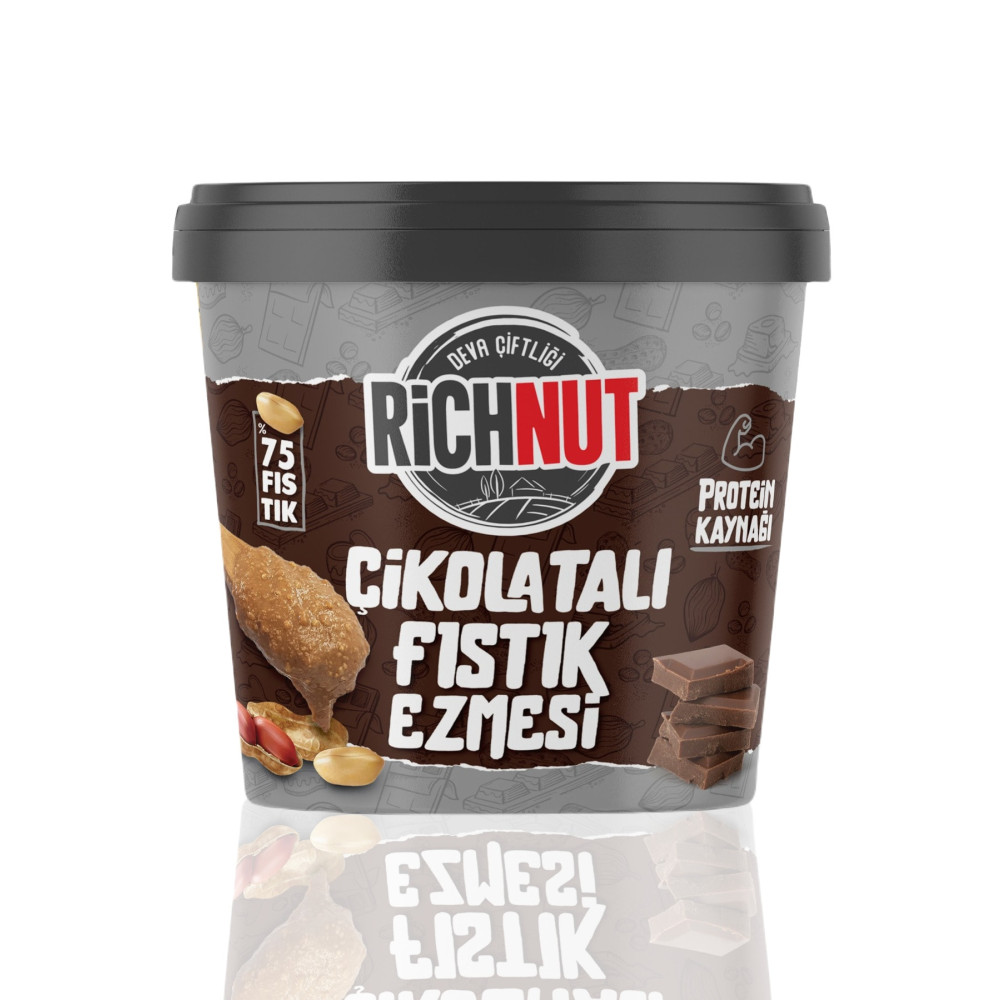 RİCHNUT 1 Kg Çikolatalı Fıstık Ezmesi Sürülebilir Fiyatı