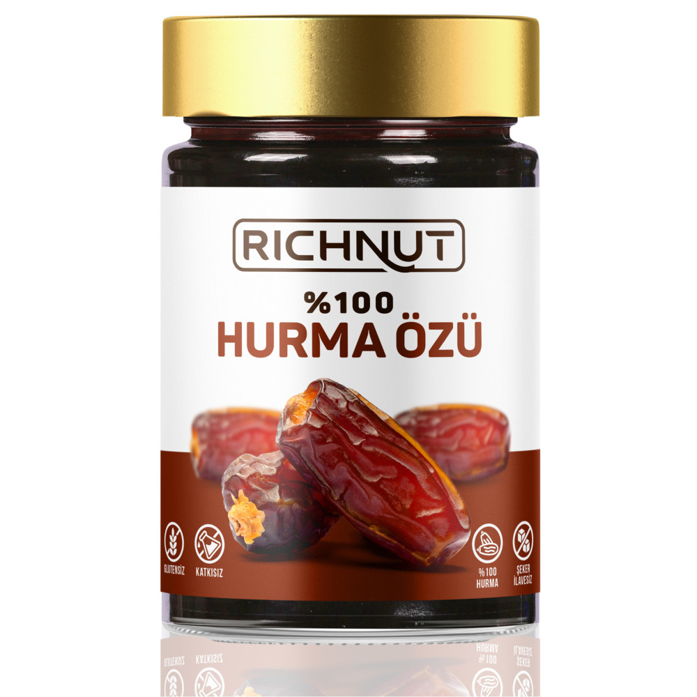 RİCHNUT %100 Hurma Özü 400 gr Organik Ürünler Fiyatı