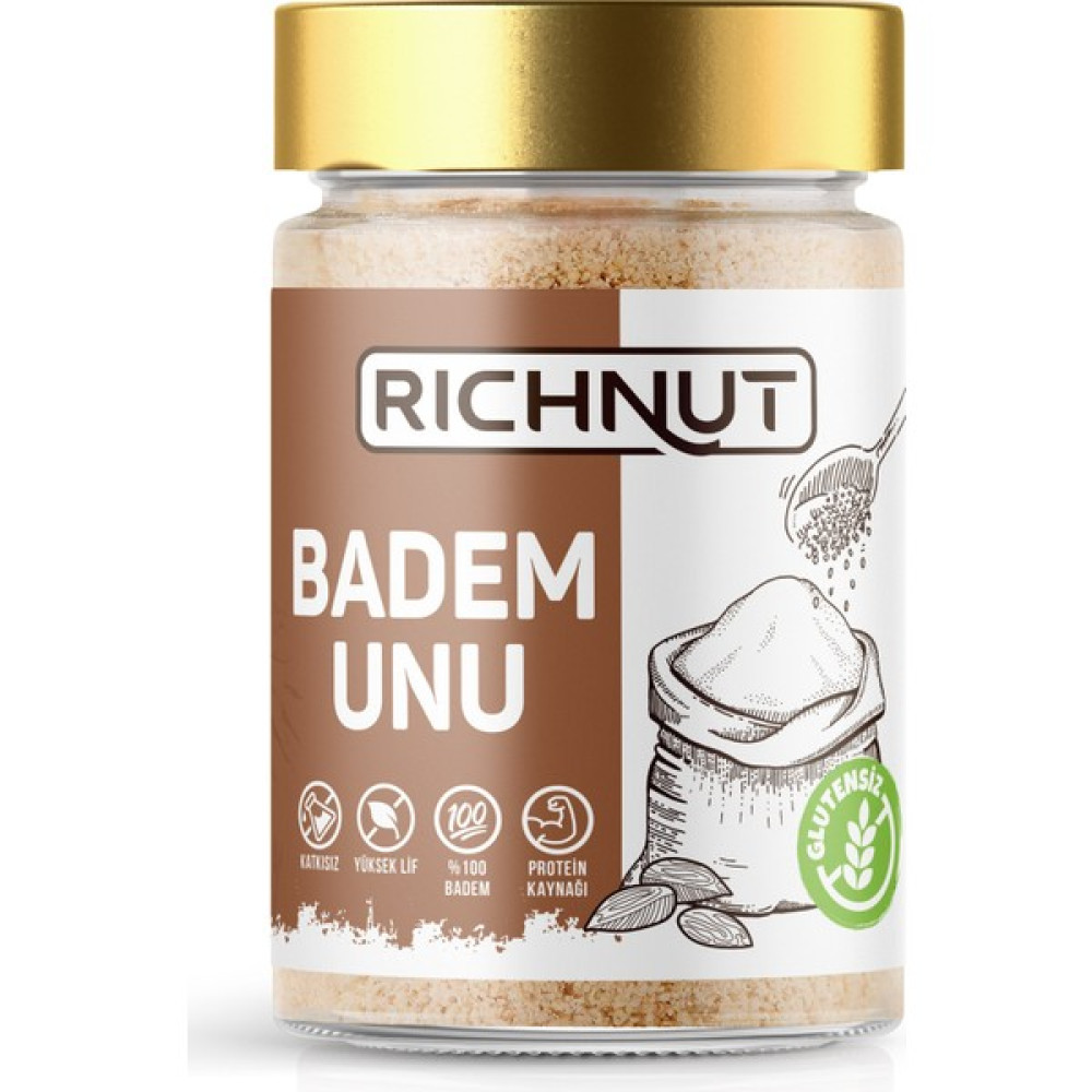 Richnut Glutensiz Badem Unu 140 gr Un ve İrmik Fiyatı