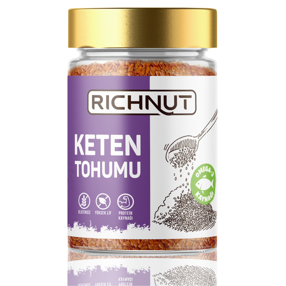 RİCHNUT Keten Tohumu Tane (Glütensiz) Temel Gıda Fiyatı