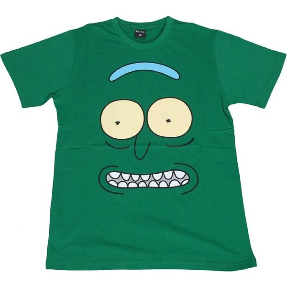 Rick And Morty Pickle Rick Tişört Yeşil Erkek T-shirt Fiyatı