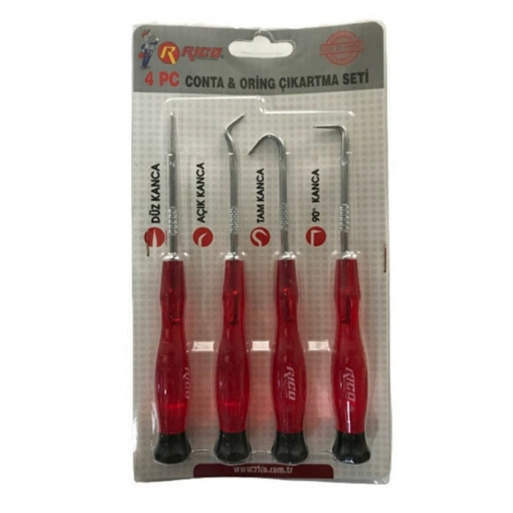 Rico 4 Pc Conta Ve Oring Çıkartma Seti Kk1973 Tornavida Fiyatı