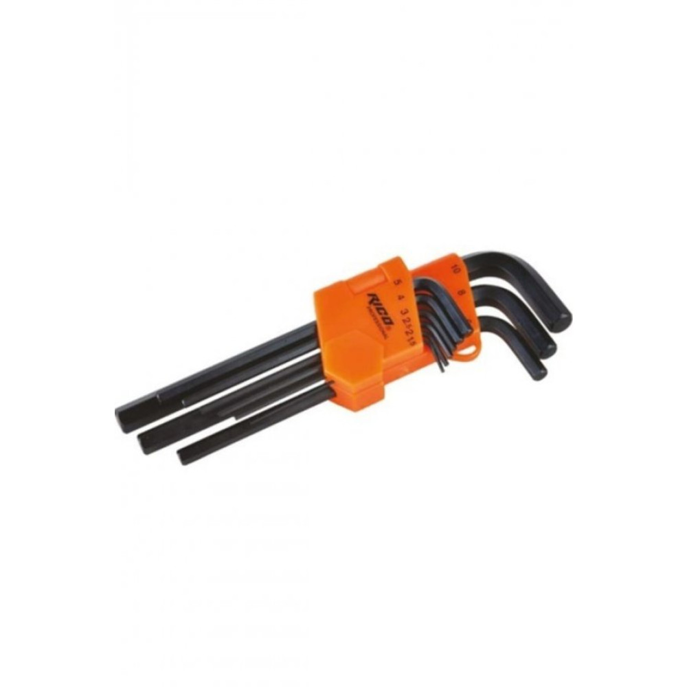 Rico 9 Parça Düz Uzun Allen Anahtar Takımı 013-Rc0215 Anahtar Fiyatı