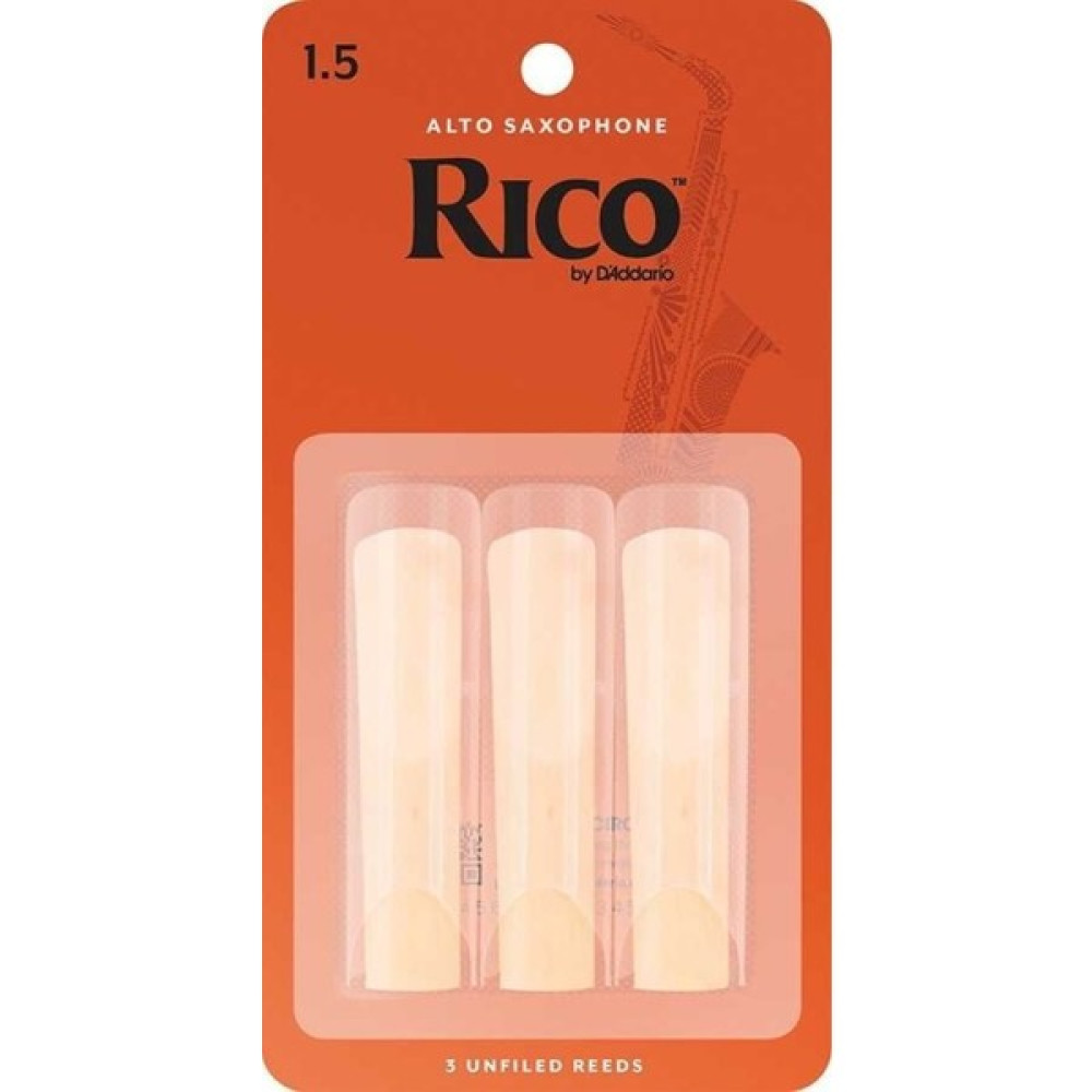 Rico Alto Saksofon Kamışı (3Lü) No.1,5 Müzik Aleti Aksesuarları Fiyatı