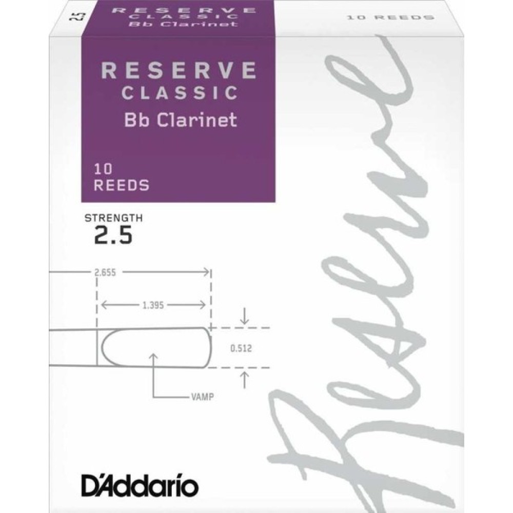 Rico Royal Dct Reserve Classic Bb Clarinet Reeds 2.5 Bb Klarnet Kamışı Oto Boyaları Fiyatı