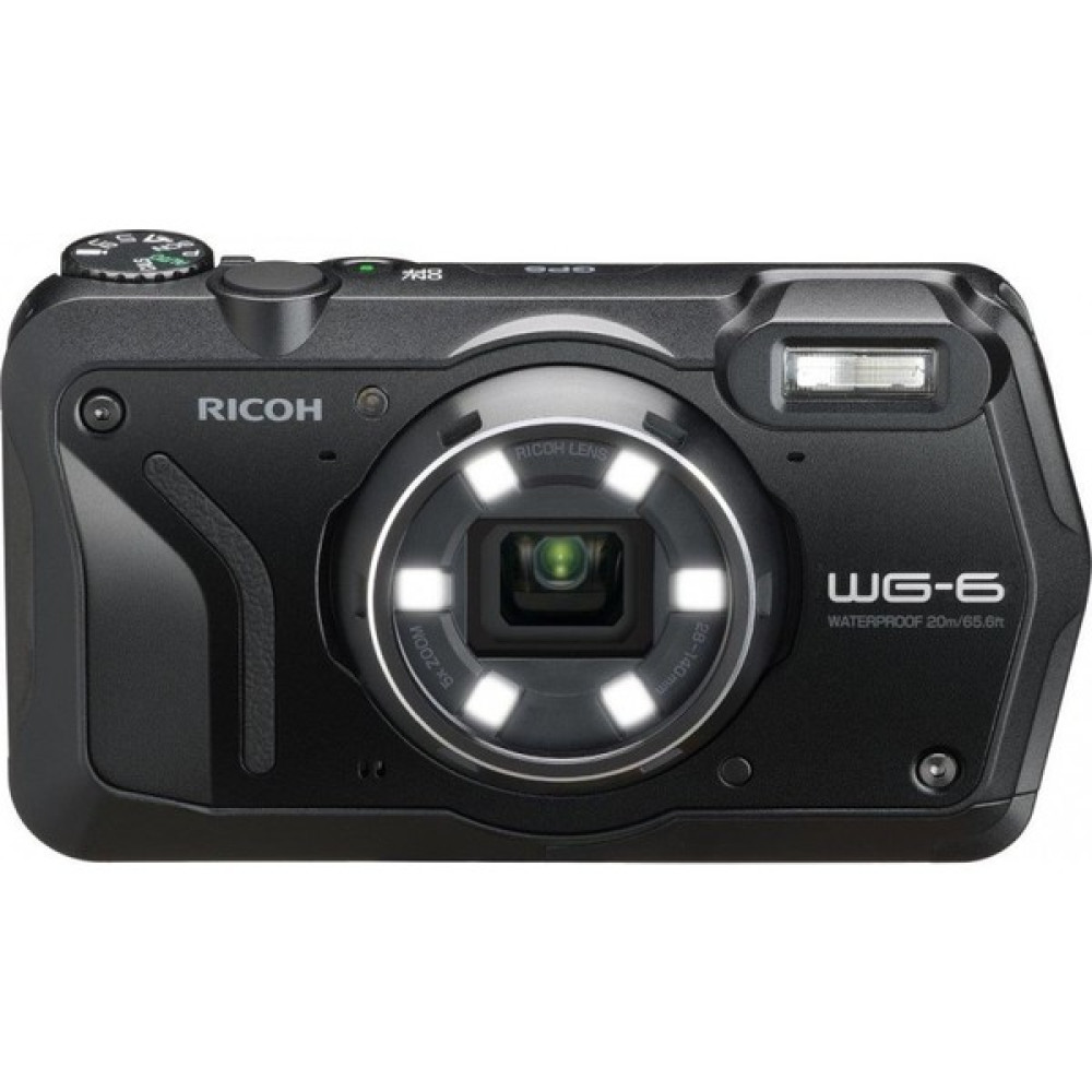 Ricoh Wg-6 Dijital Kompakt Outdoor Fotoğraf Makinesi Siyah Dijital Fotoğraf Makineleri Fiyatı