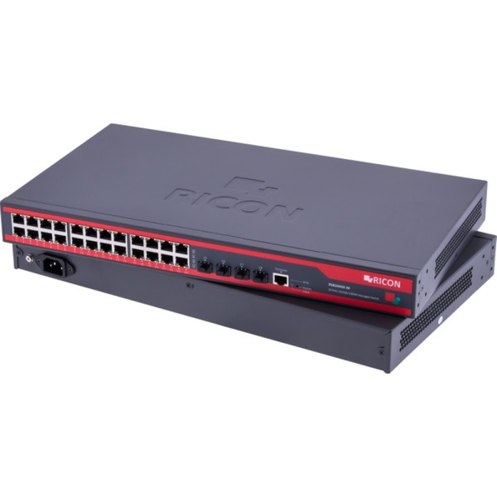 Ricon RSB244GE-M 24-Port Gigabit Ethernet Managed Layer2 Switch Hub & Switch Fiyatı