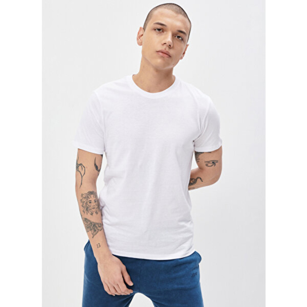 Riders By Lee Bisiklet Yaka Regular Fit Beyaz Erkek T-Shirt L222734-100 M Value Coll Erkek T-shirt Fiyatı