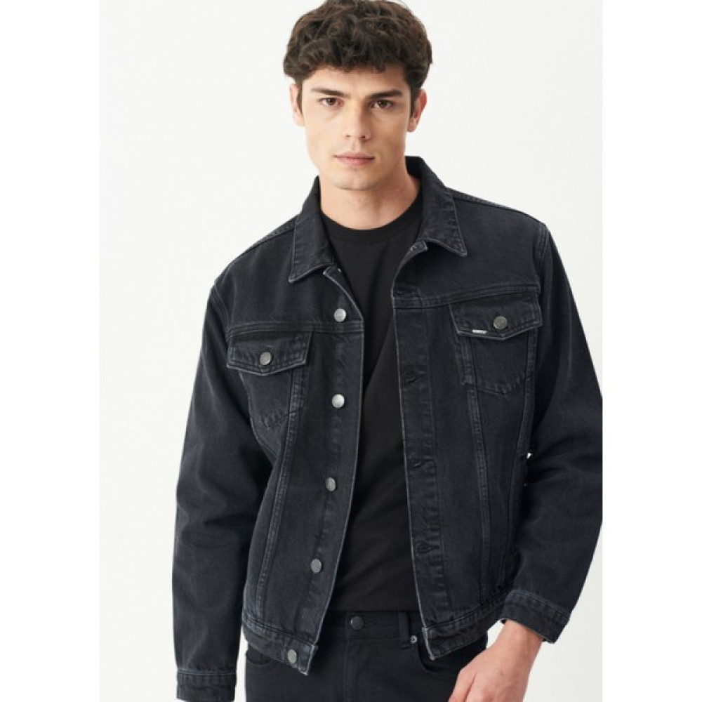 Riders By Lee Regular Fit Gri Erkek Denim Ceket L222685-003 Trucker Erkek Ceket Fiyatı