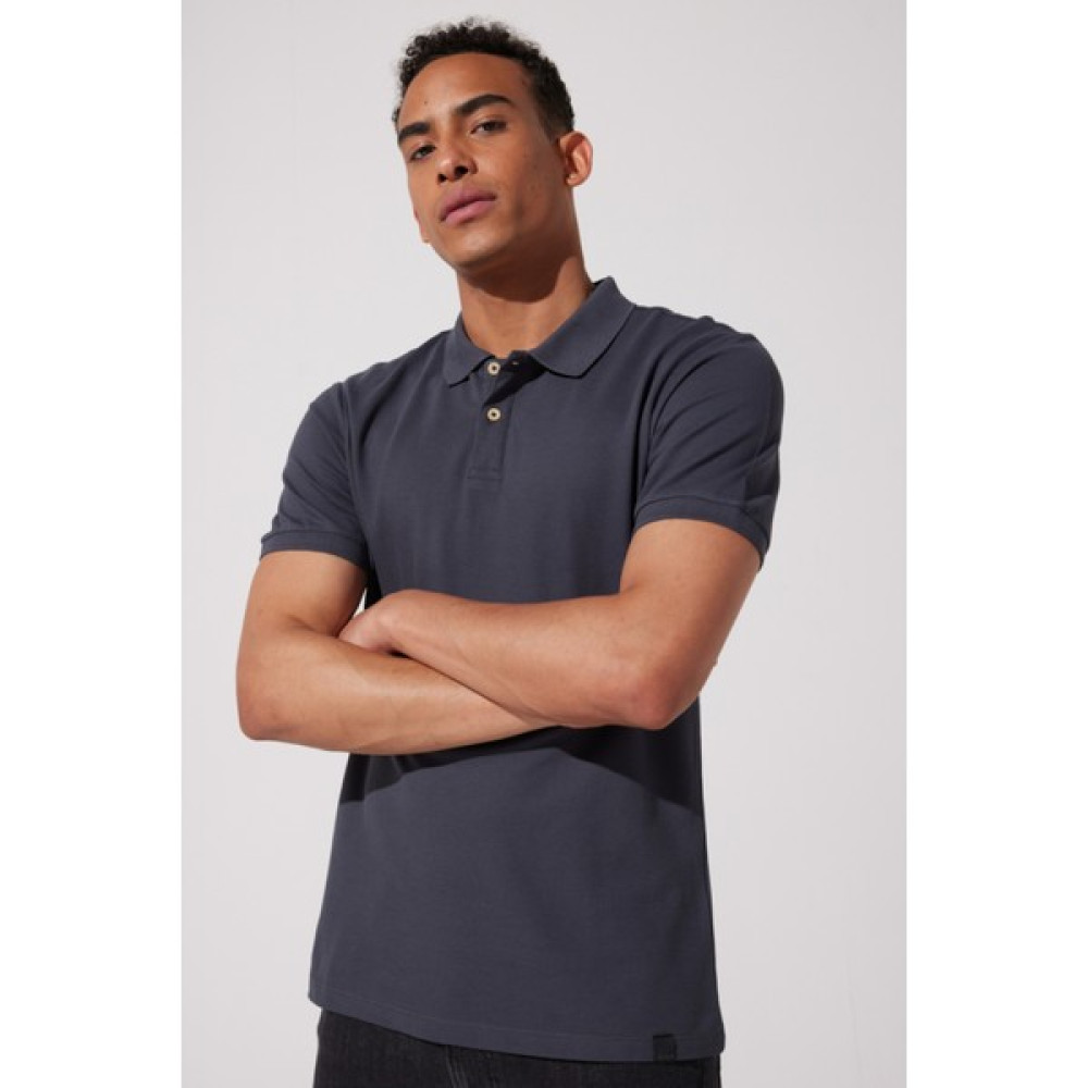 Riders By Lee Regular Fit Normal Kesim %100 Pamuk Polo Yaka Antrasit Tişört Bayan T-shirt Fiyatı