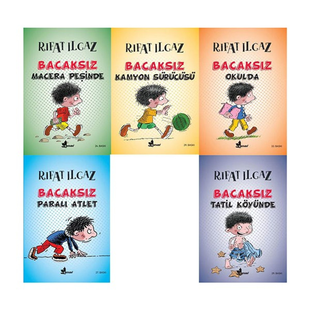 Rıfat Ilgaz Bacaksız Serisi 5 Kitap Takım Çocuk Roman Fiyatı