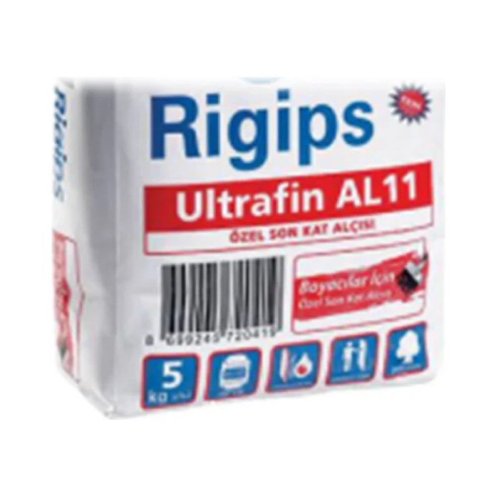Rigips 5 kg Ultrafin Saten Alçı Nalburiye & Hırdavat Fiyatı