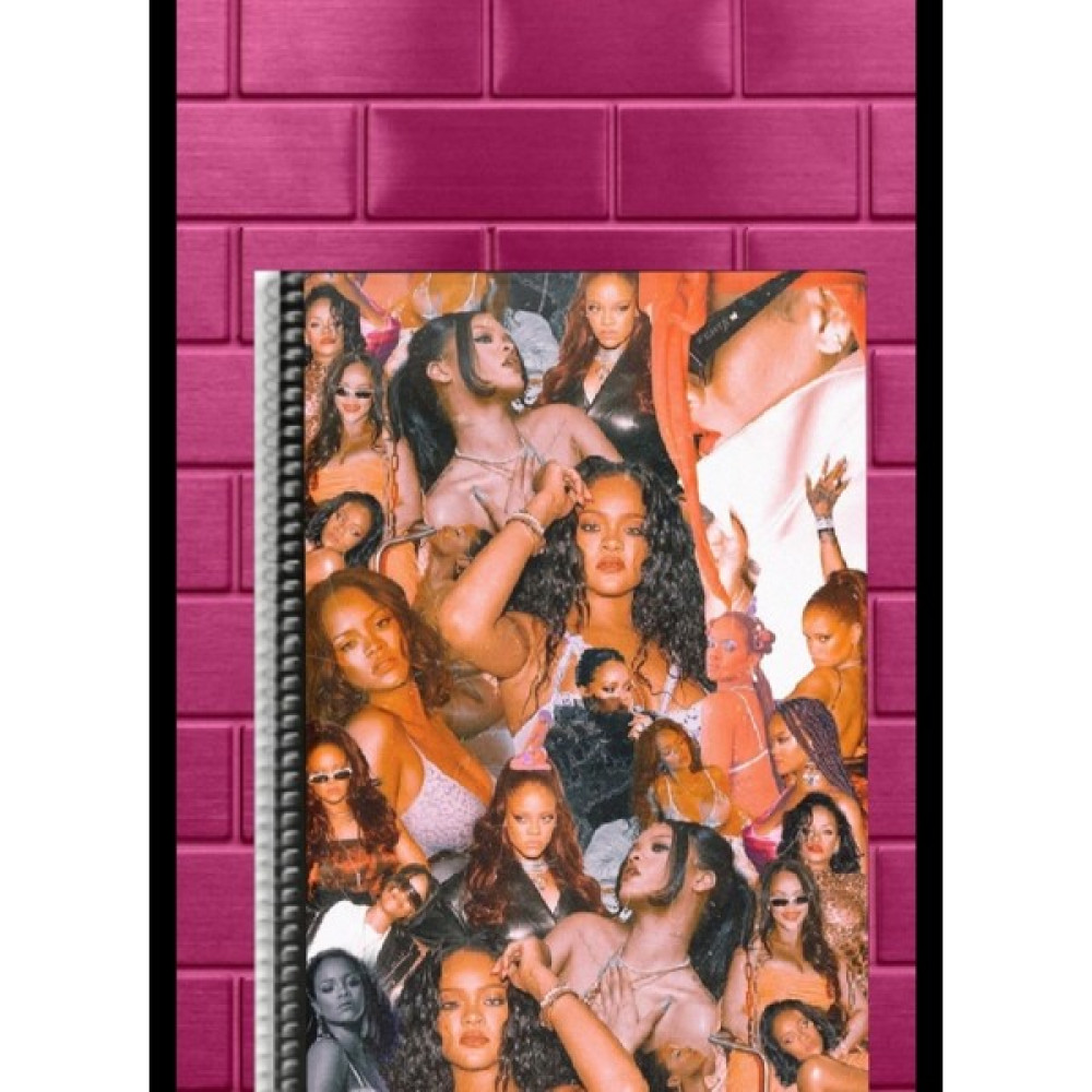 Rihanna Defter Sınırlı Sayıda Spiralli Defter Fiyatı