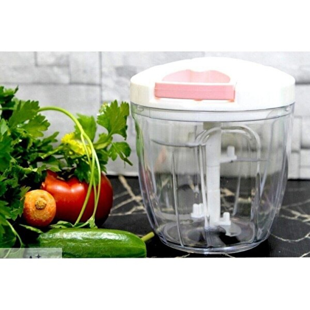 Rihens World El Rondosu Ipli 5 Bıçaklı Büyük Boy Sebze Doğrayıcı 1000 ml Doğrayıcılar / Rondolar Fiyatı