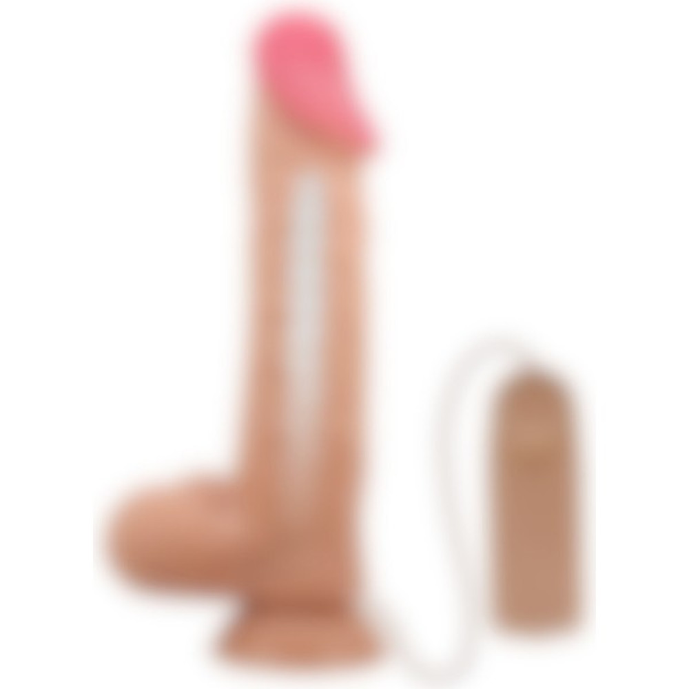Rihens World Kayan Cilt Serisi Titreşimli 24 Cm Kıkırdaklı Realistik Penis Damarlı Dildo Oto Boyaları Fiyatı