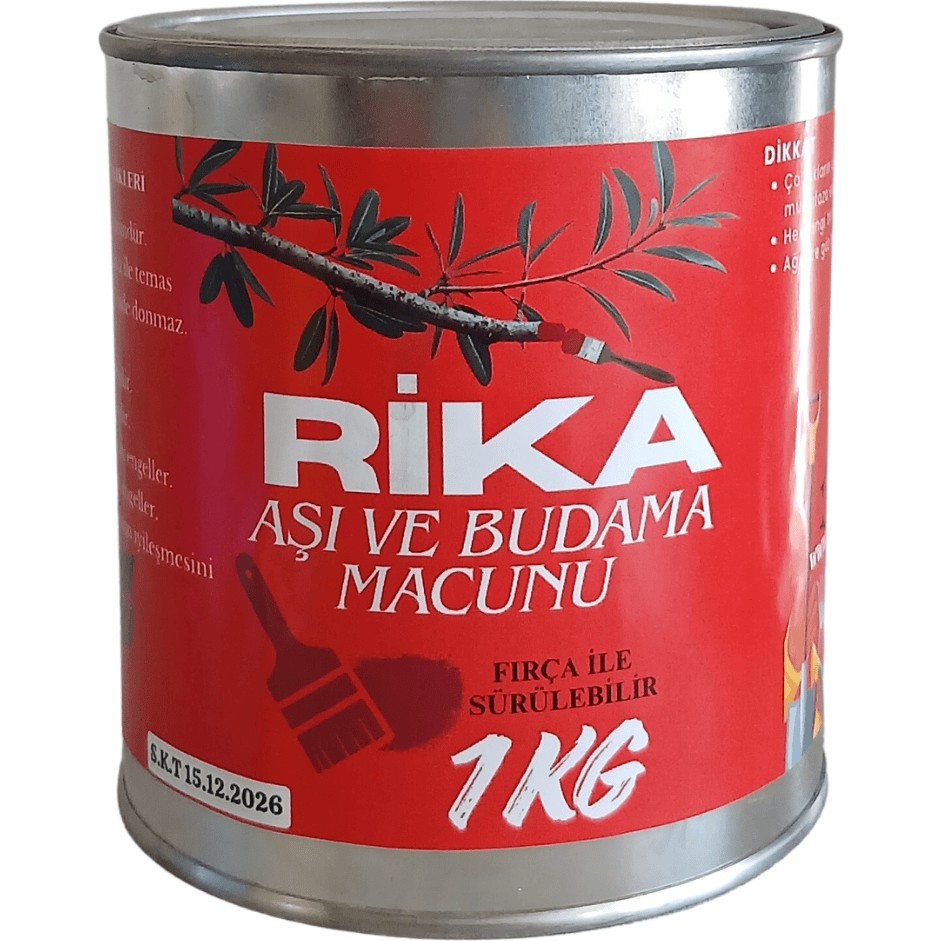 Rika 1 kg Aşı Budama Macunu - Kırmızı Diğer Fiyatı