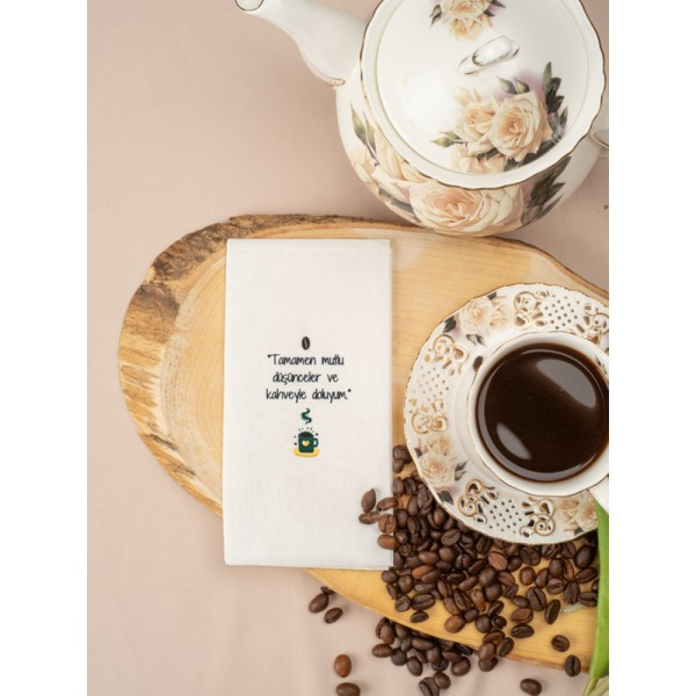 Rima Kahve Motivasyon Sunum Peçetesi 20LI Peçete Fiyatı