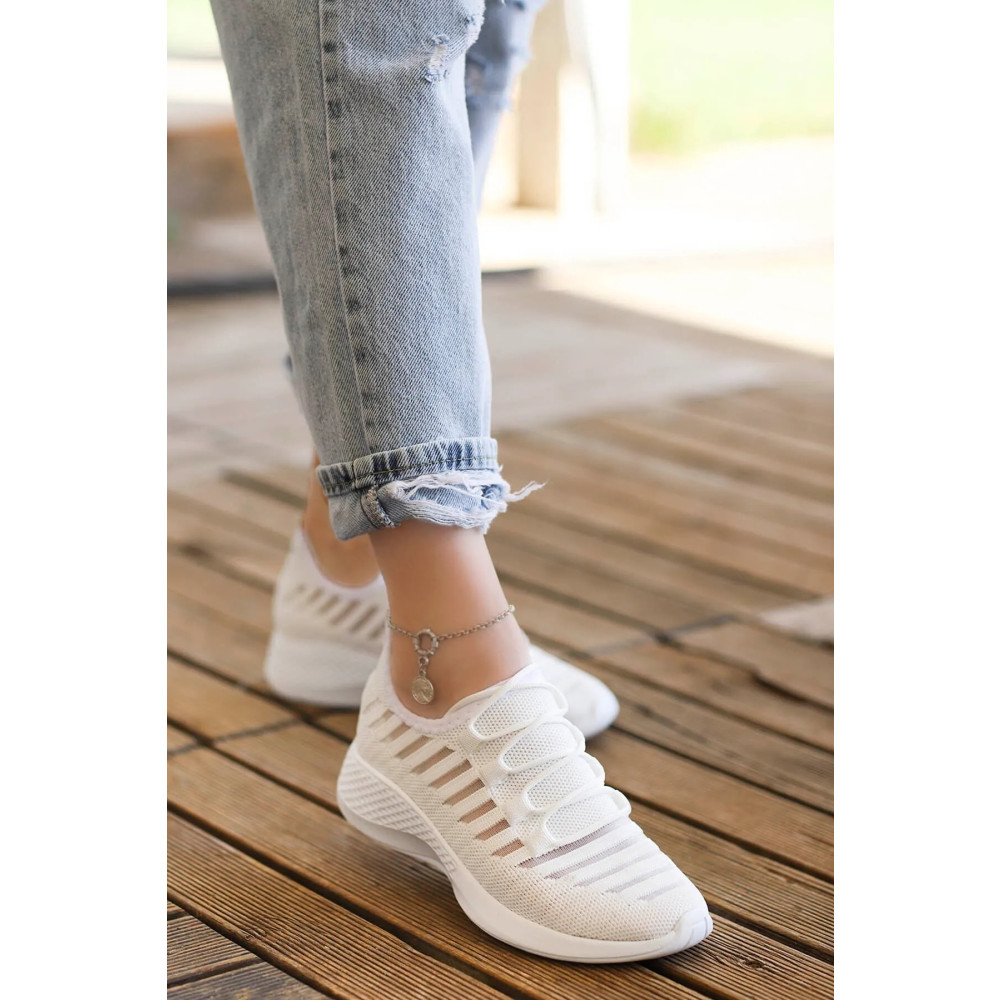 Rimex Yeni Sezon Bağcıksız Triko Kadın Sneaker 37 Beden Spor Ayakkabı Fiyatı