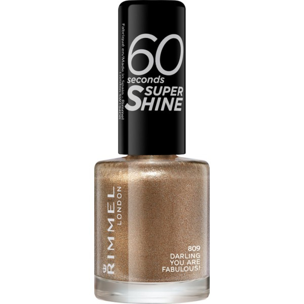 Rimmel London 60 Seconds Super Shine Oje 809 - Darling; You Are Fabulous! Oje Fiyatı