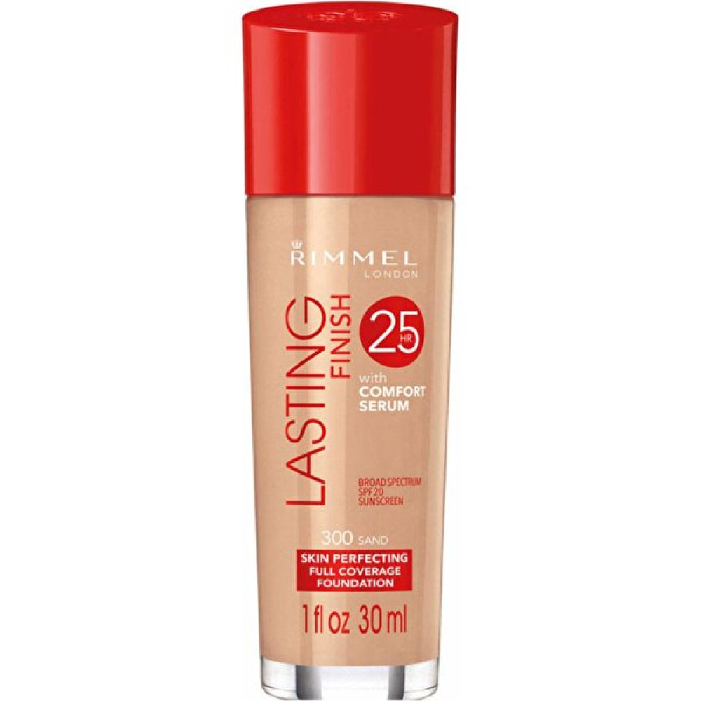 Rimmel London Fondöten - Lasting Finish Foundation 300 Sand 30 ml 3607342952775 Fondötenler Fiyatı