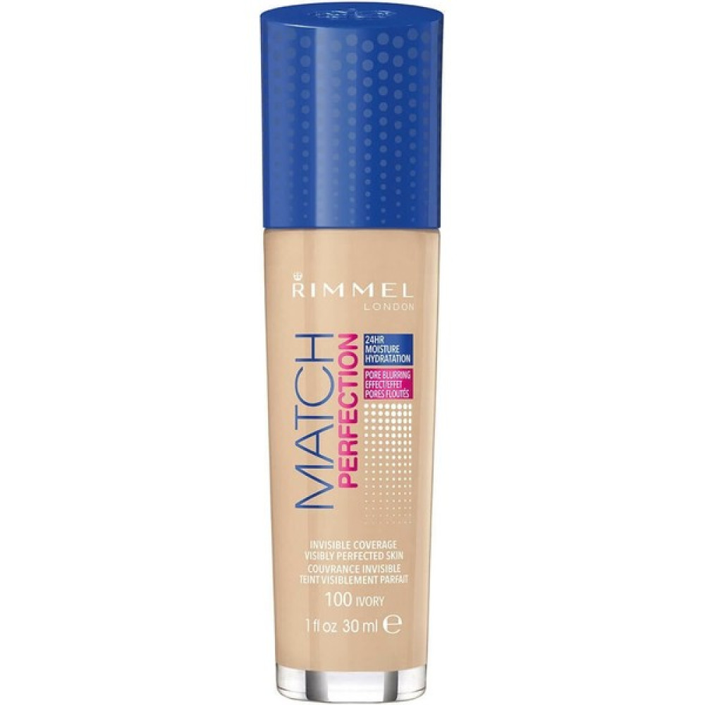 Rimmel London Match Perfection Fondöten 100 Ivory Fondötenler Fiyatı