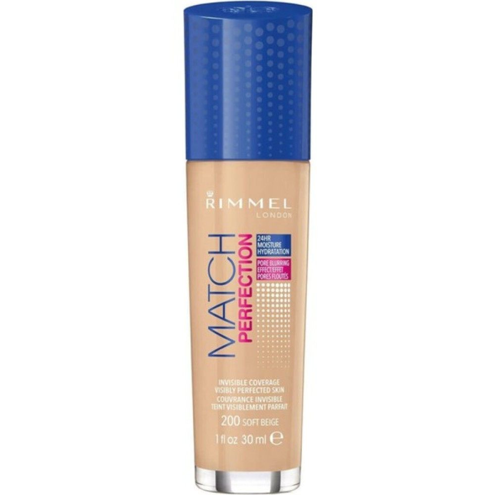 Rimmel London Match Perfection Fondöten 200 Soft Bej Makyaj Fırça ve Aksesuarları Fiyatı