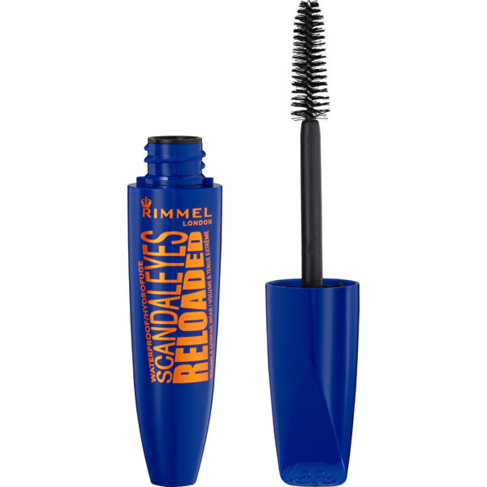 Rimmel London SCANDAL'EYES Reloaded Volume & Extreme Wear Waterproof Maskara - 001 Black Rimeller / Maskaralar Fiyatı