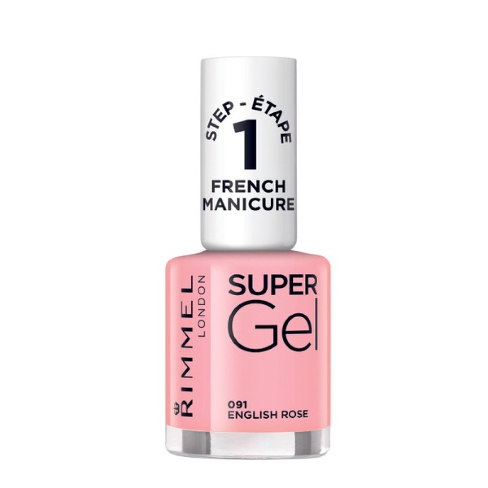 Rimmel London SUPER GEL FRENCH MANICURE 091 English Rose Oje Fiyatı